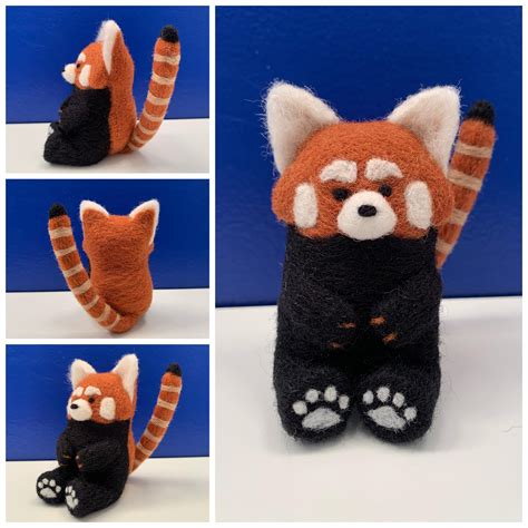 Please Follow Iloveredpandas I Needle Felted A Red Panda From Wool