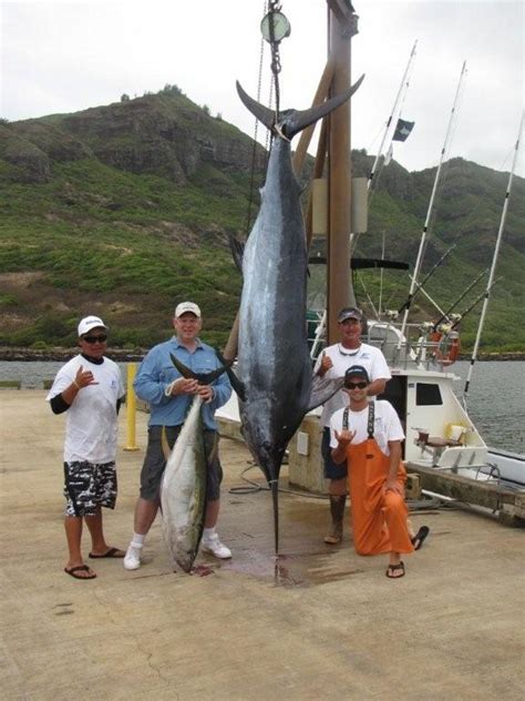 Deep Sea Fishing Kauai Hawaii Lahela Sportfishing 808 635 4020