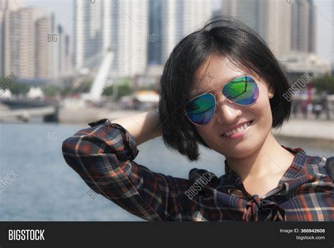 Smiling Chinese Woman Image And Photo Free Trial Bigstock