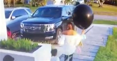 Pregnant Mothers Naughty Son Pops Her Gender Reveal Balloon Spoiling