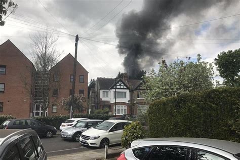 Enfield Fire Explosions Heard As Thick Smoke Billows Into North London