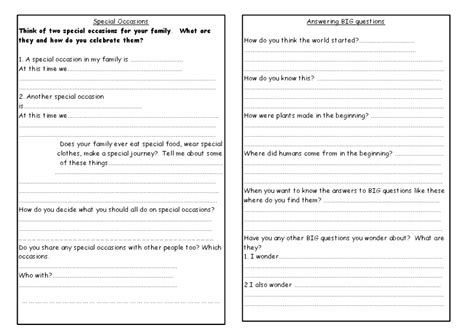 Values And Beliefs Book Worksheet For 3rd 6th Grade Lesson Planet