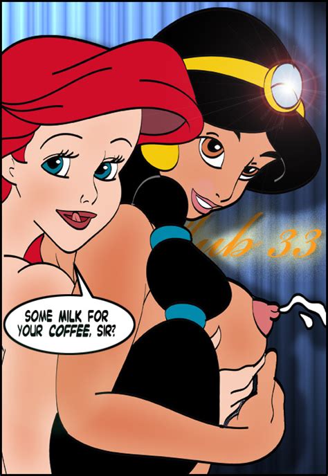 Rule 34 Aladdin Arabian Ariel Col Kink Crossover Disney Female Human