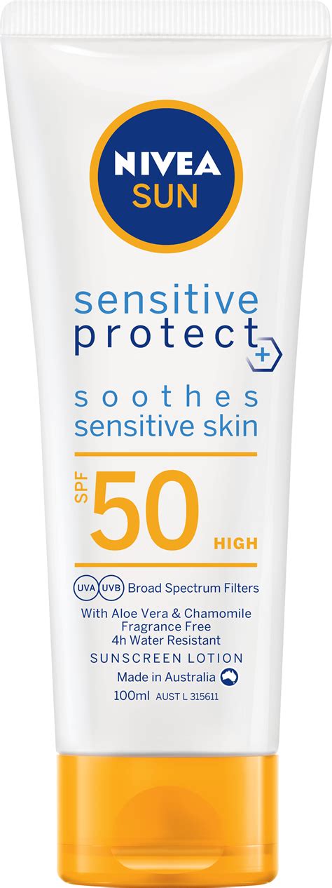 Sensitive Protect SPF50 Sunscreen Lotion - NIVEA