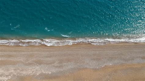 Beach Birds Eye View