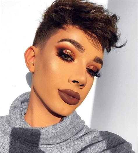 The makeup artist became covergirl's. Today's Glam look; James Charles. - Onyxdiary.com