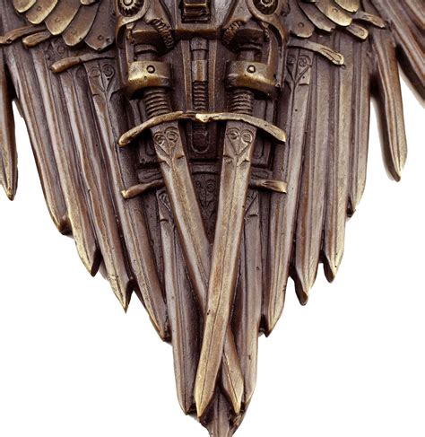 We added information from each image that we get, including set size and resolution. Hanging Steampunk Sculpture - Victorian Raven - Gothic - Wall Decor