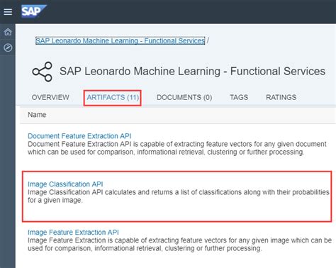 evaluating sap leonardo machine learning image classification api for a simple inventory