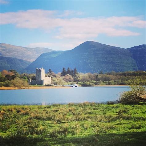 Ross Castle On Lake Leane Near Killarney Ireland Cool Places To