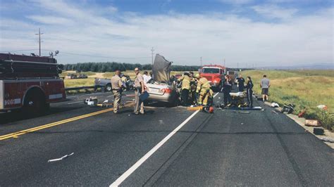 Head On Crash On Highway 41 In Madera County Leaves 5 Injured Abc30