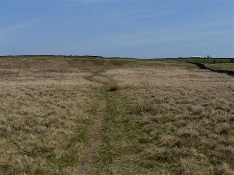 Path Across Kildwick Moor © Stephen Craven Geograph Britain And Ireland