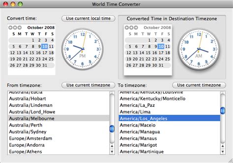 It can also add to or subtract from a date. WorldTimeConverter: Dates and timezones in Cocoa