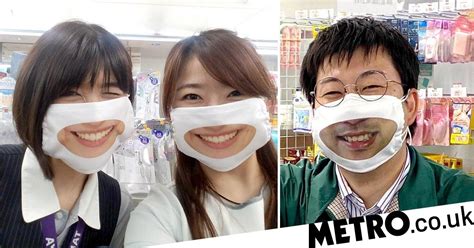 Japanese Discount Store Gives Staff Smile Masks So They Seem Friendlier