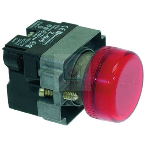 Red Indicator Lamp Complete 250v