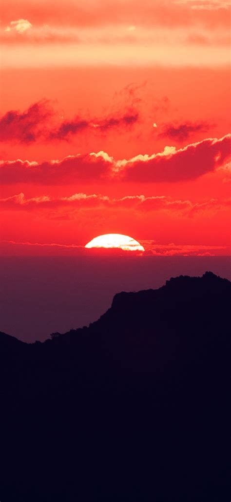 Apple Iphone Wallpaper Nk19 Canary Island Sunset Sky