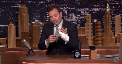 Jimmy Fallon On The Tonight Show Host Reveals Gory Details Of His