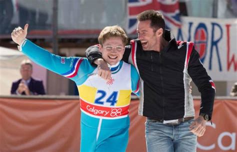 Eddie the eagle at the 1988 winter olympics credit: Eddie the Eagle Best Quotes - 'You're not going to give up ...