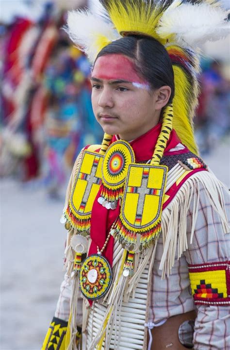 Prisioneiro De Guerra Wow Do Tribo Do Paiute Foto Editorial Imagem De