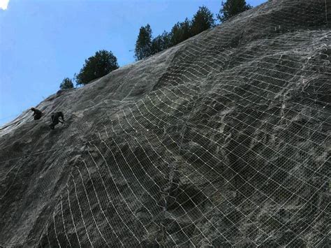 Active Or Passive Rockfall Barrier For Slope Mountain Protection