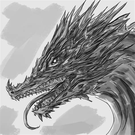 Jorden Prussing Dragon Sketches