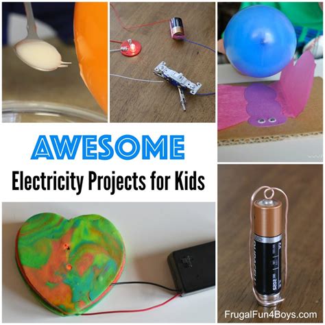 10 Awesome Electricity Science Experiments For Kids Frugal Fun For