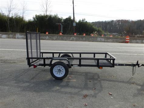 Carry On 4 X 8 All Mesh Utility Trailer New Enclosed Cargo Utility
