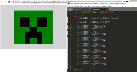 Proyecto Creeper L Gica De Programaci N Practicando Con Juegos Y