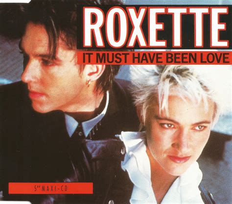 Roxette It Must Have Been Love Cd Discogs
