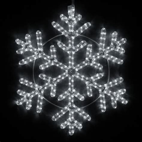 Led Snowflake Cool White Lights
