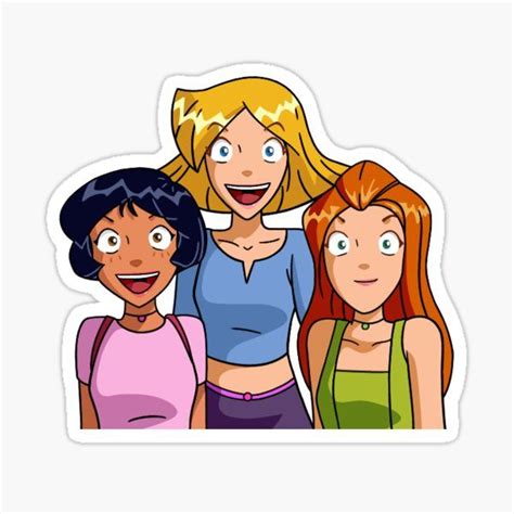 Totally Spies Stickers Totally Spies Spy Girl Cartoon