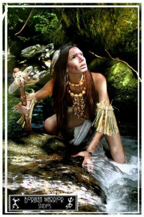Boriken Warrior Taina Guerrera India Taina De Boriken Puerto Rican Culture Taino Indians