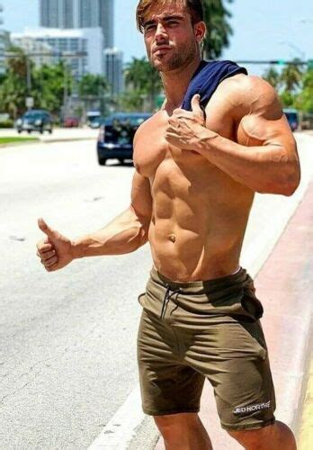 Shirtless Male Muscular Hard Body Hitchhiker Hunk Ripped Physique Photo Sexiz Pix