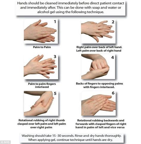 Follow 6 steps for proper hand cleaning with soap and water. Researchers suggest using the 6-step technique when ...