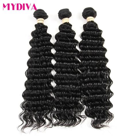 Grade 8a Indian Deep Curly Hair Bundle Deals Unprocessed Virgin Indian Curly Hair Extentions 3