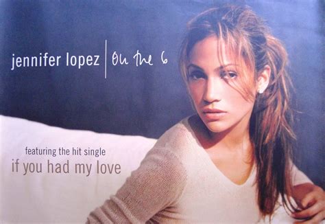 Jennifer Lopez On The 6 If You Had My Love Australian Promo Poster
