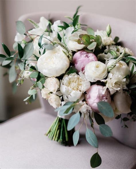 The Prettiest Peony Wedding Bouquets ~ Kiss The Bride Magazine Bridal
