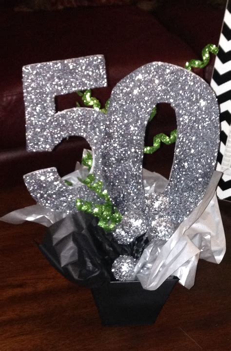 Mom S 50th Birthday Party Centerpiece 50th Birthday Party Centerpieces 50th Birthday