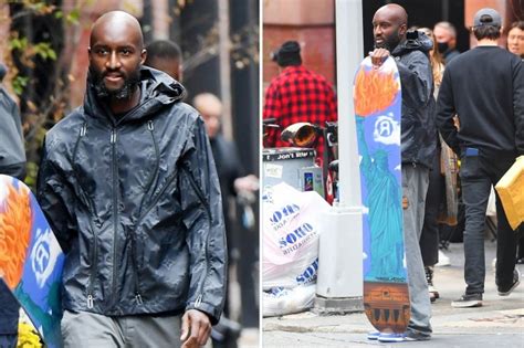 Off White Designer Virgil Abloh Is Seen In Nyc Just A Month Before His