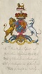 Family Crest of The Most High, Puissant, and Noble Prince, William Fitz ...