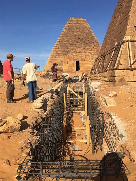 The Pyramids Of Meroe Sudan