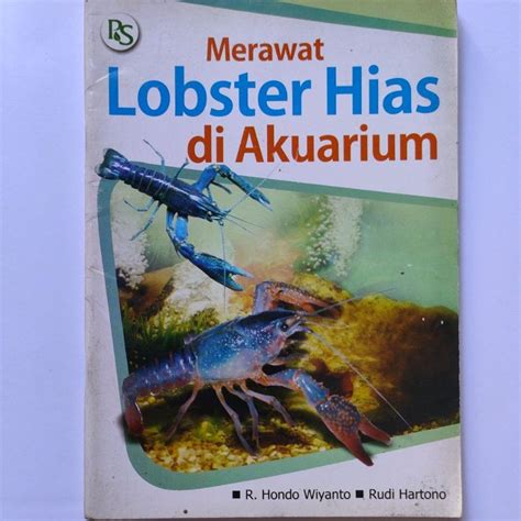 Jual Buku Perikanan Merawat Lobster Hias Di Akuarium R Hondo