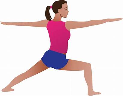 Yoga Clipart Clip Pose Poses Cliparts Doing