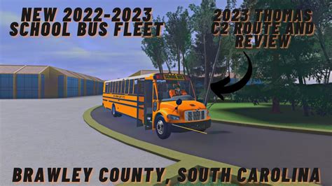 Roblox Brawley County Sc New 2022 2023 School Bus Fleet Youtube