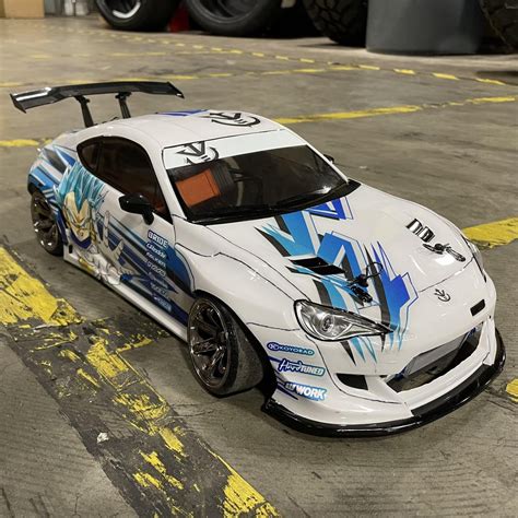 Installed Livery Kit On The Brz Body From Rc Cut And Paste Graphics On