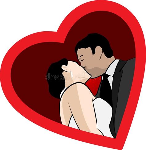 Baiser Wedding Illustration Stock Illustration Du Homme 51153550