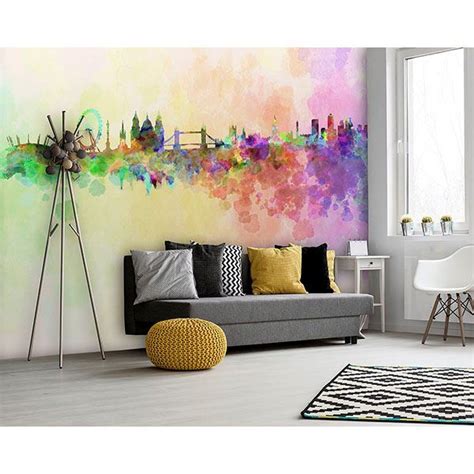 Fdm50573 London Skyline Wall Mural By Wall Rogues