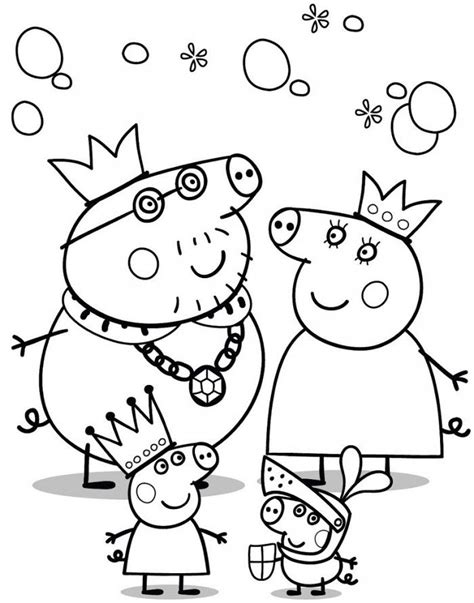 Peppa Pig Coloring Pages Halloween - Coloring Home