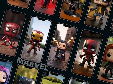 Funko Pop Collectible Figures Wallpaper Collection For Iphone Ipad
