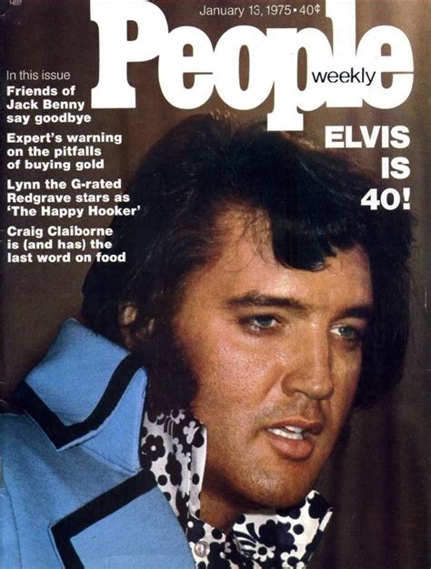 Elvis Presley On The Cover Of People Magazine Issue From January 13