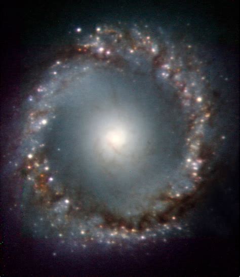 The Centre Of The Active Galaxy Ngc 1097 Eso